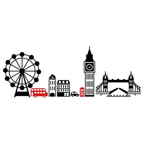 London Pack SVG Cuttable Designs