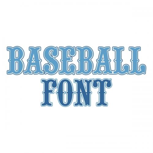 Baseball Style Cuttable Font Apex Embroidery Designs, Monogram Fonts