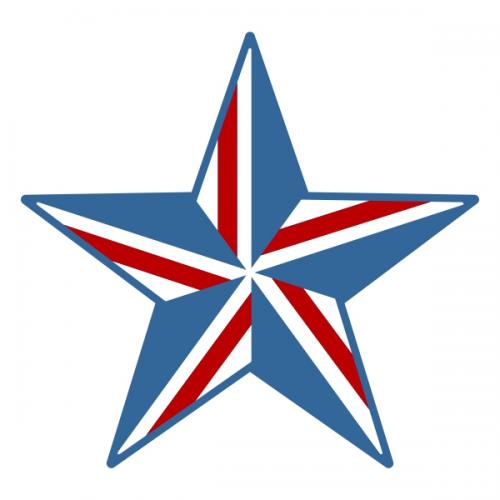 USA Star Flag Cuttable Designs