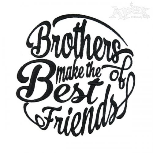 Brothers Embroidery Designs
