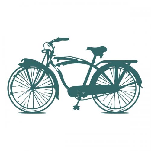 Bike Bicycle SVG Cuttable Designs