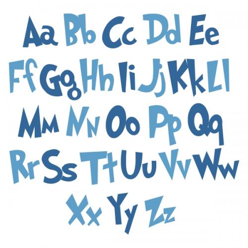 Dr Seus SVG Cuttable Fonts