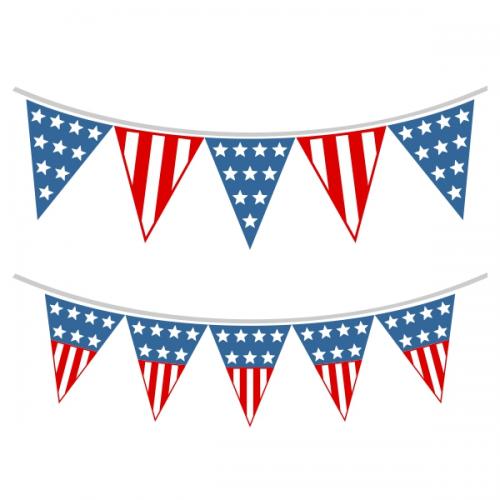 United States America Flag Cuttable Design