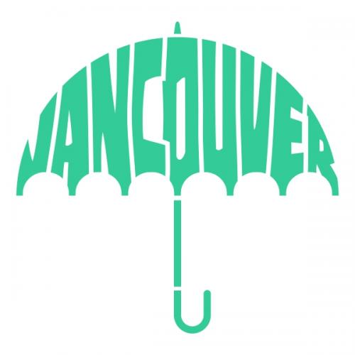 Rainny Cities Pack Cuttable Design with Seattle, Portland, Jancouver