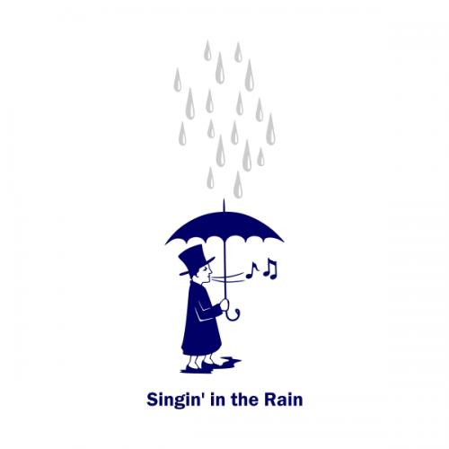 Singin' in the Rain SVG Cuttable Designs