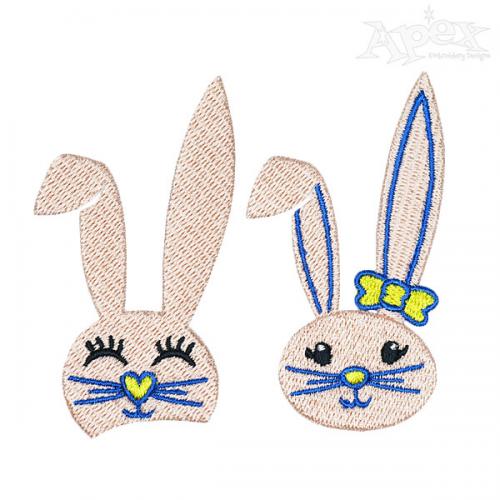 Rabbit Embroidery Designs