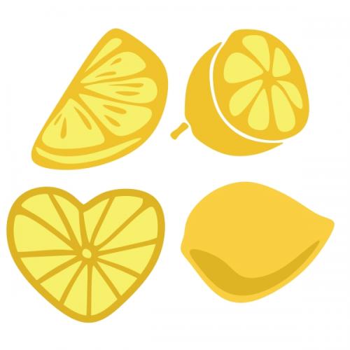 Lemon Pack SVG Cuttable Designs