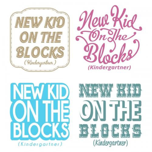 New Kid on the Blocks Cuttable Design | Apex Designs &amp; Fonts