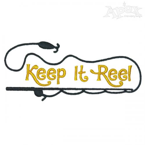 Keep It Reel Embroidery Designs