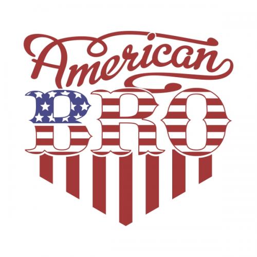 American Bro SVG Cuttable Designs