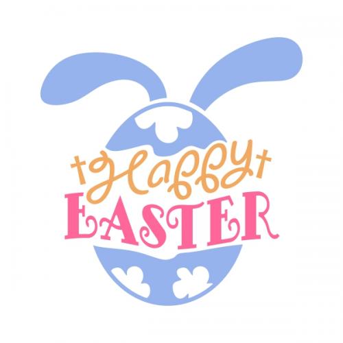 Happy Easter SVG Cuttable Designs