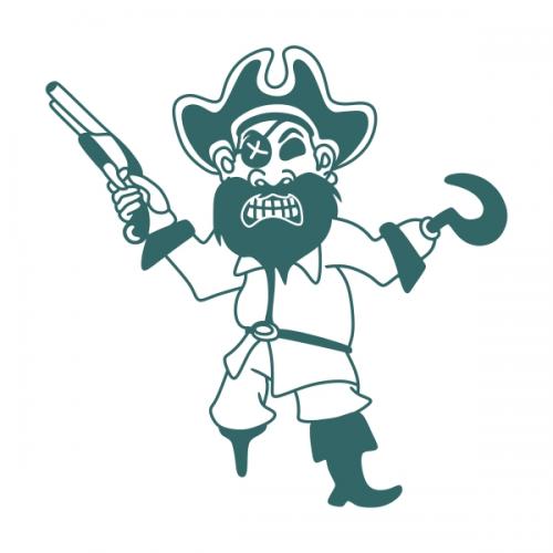 Pirate SVG Cuttable Designs