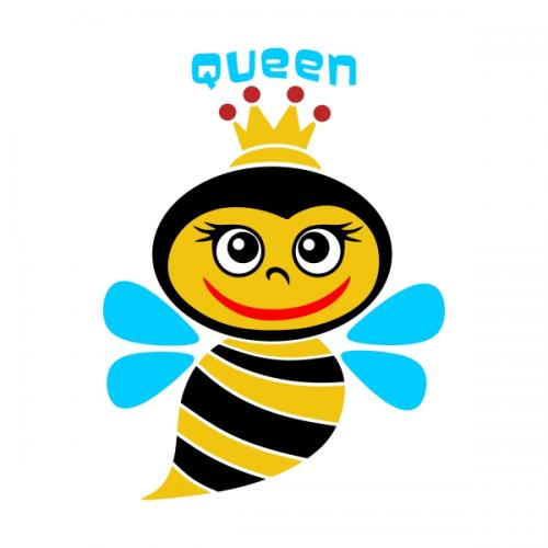 Queen Bee SVG Cuttable Designs