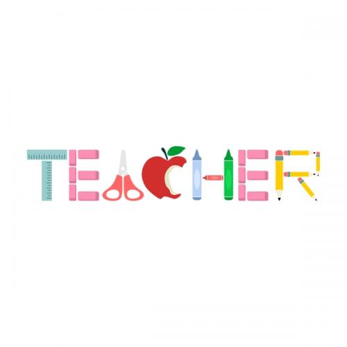 Teacher Appreciation SVG Cuttable Designs