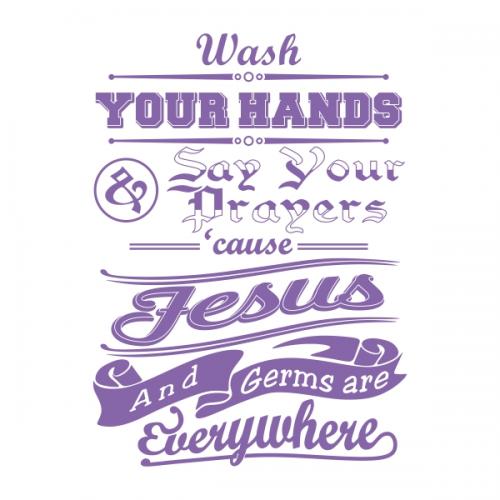 Wash Your Hands SVG Cuttable Designs