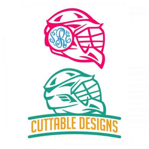 Lacrosse Hockey SVG Cuttable Frames