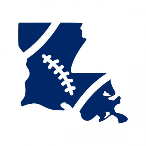 Louisiana Football SVG Cuttable Designs