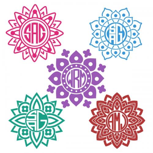 Mandala Circle SVG Cuttable Designs