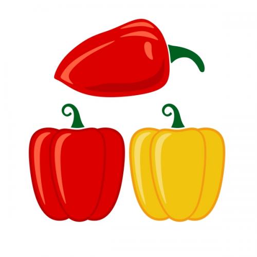 Pepper SVG Cuttable Designs