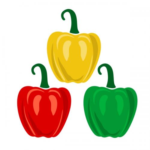 Pepper SVG Cuttable Designs