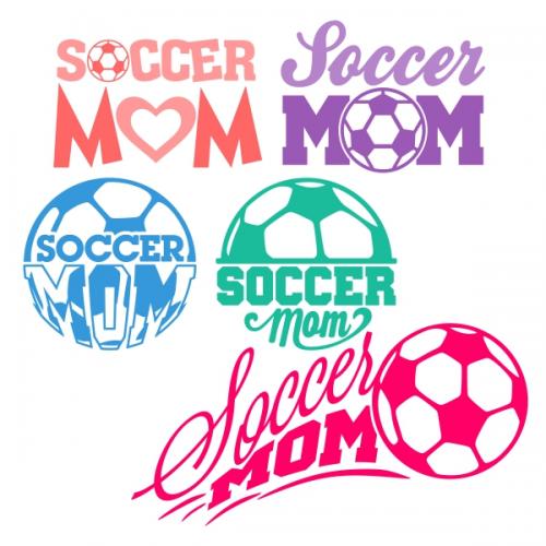 Soccer Mom SVG Cuttable Designs