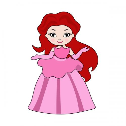 Little Princess SVG Cuttable Designs