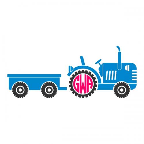 Tractor Pack SVG Cuttable Designs