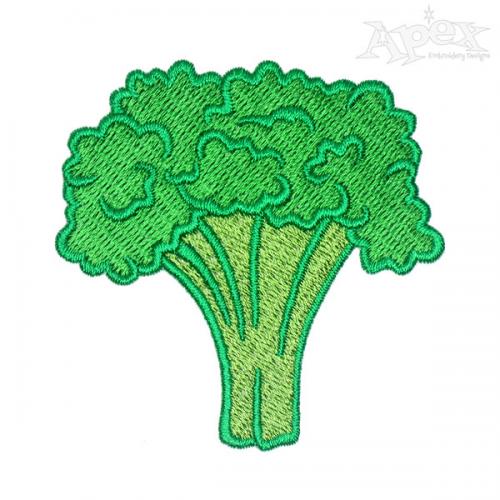 Broccoli Embroidery Designs