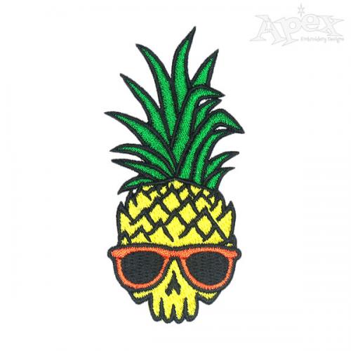Horrible Pineapple Embroidery Designs