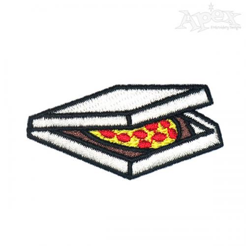 Pizza Embroidery Designs