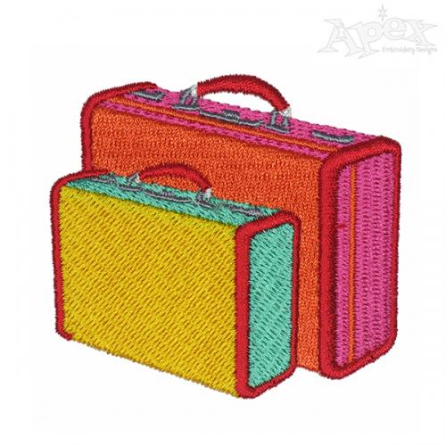 Luggage Embroidery Designs