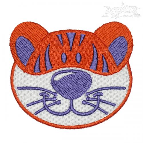 Awesome Tiger Face Embroidery Designs