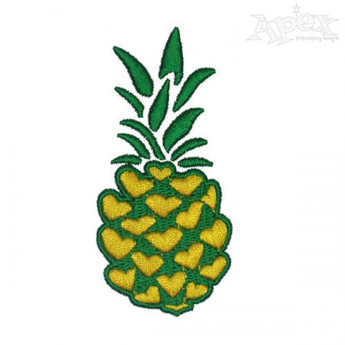 Pineapple Embroidery Designs