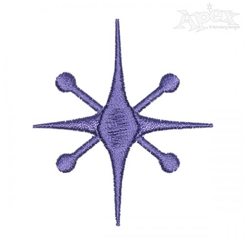 Shining Stars Embroidery Design