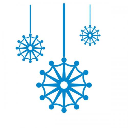 Snowflake Christmas SVG Cuttable Designs