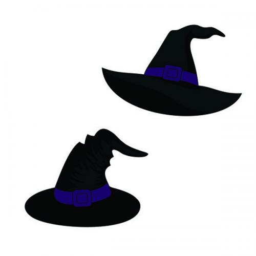 Witch Hat SVG Cuttable Files