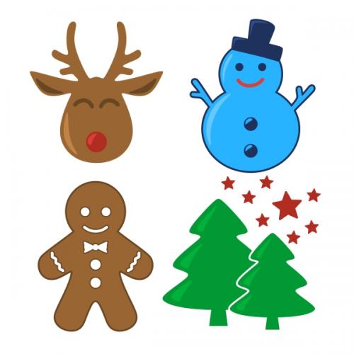 Christmas Pack SVG Cuttable Designs