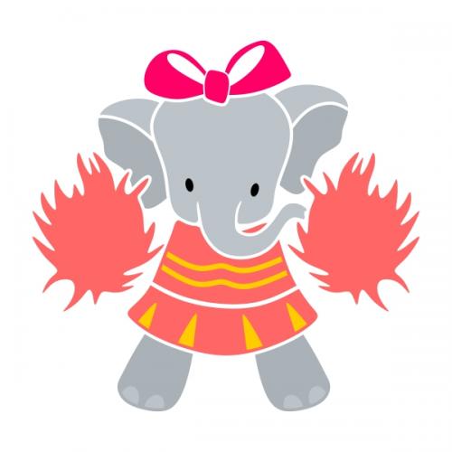 Elephant Alabama Cuttable Design