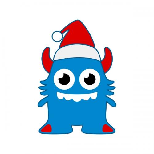 Christmas Monsters SVG Cuttable Designs