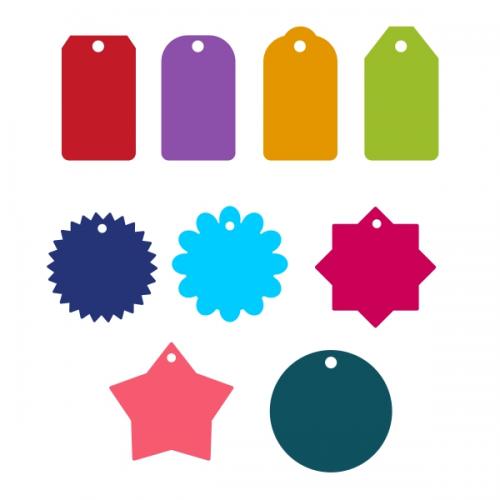 Tags Pack SVG Cuttable Designs