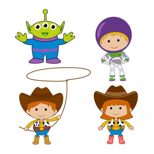 Toys Pack SVG Cuttable Designs