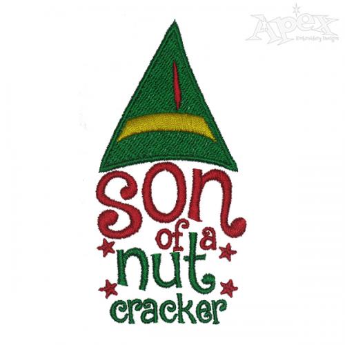 Son Of A Nutcracker Embroidery Designs