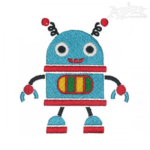 Digital Robot Pack Embroidery Designs