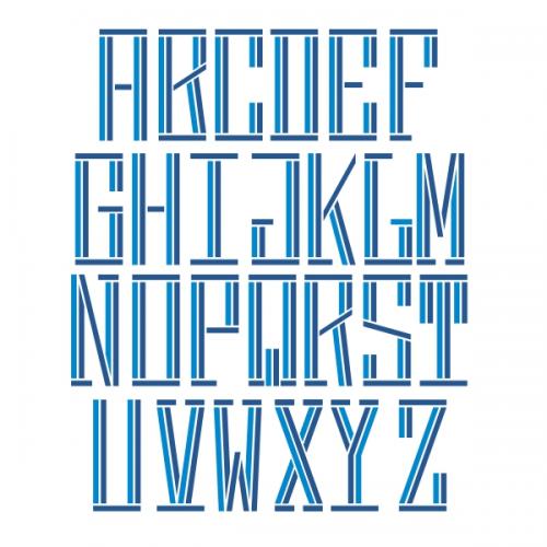 Ellison Monogram SVG Cuttable Fonts