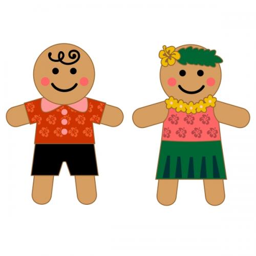 Ginger People SVG Cuttable Designs