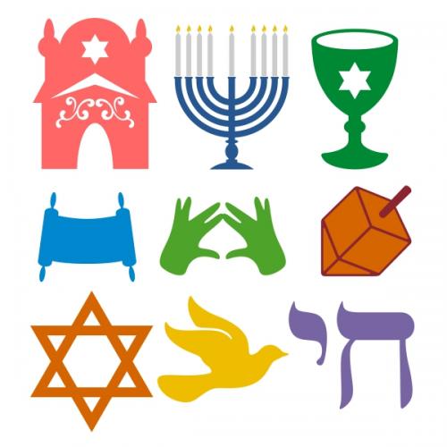 Spiritual Jewish Pack SVG Cuttable Designs
