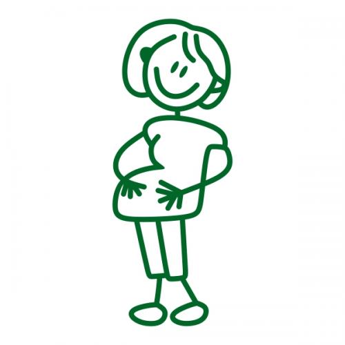 Pregnant Mom SVG Cuttable Designs