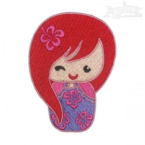 Doll Girl Embroidery Designs