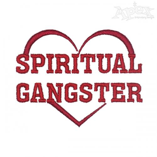 Spiritual Gangster Embroidery Designs