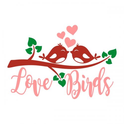 Loving Bird SVG Cuttable Designs